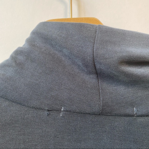 Lemon Tart Drape Modal Full Zip Jacket Gunmetal Gray Women's Size Small - Picture 6 of 6